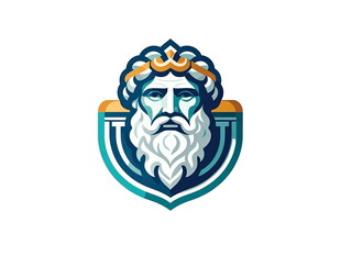 复古风格人物徽章标志