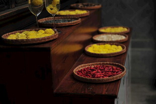 多样美味馅饼陈列展示