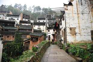 古村落小巷景致