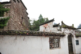 古朴徽派民居景致