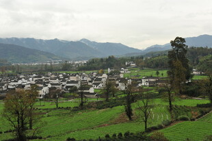 山村田园风光美景