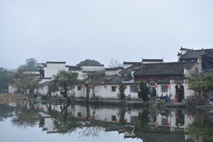 江南水乡古村落景致