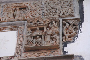 精美古建筑木雕装饰细节