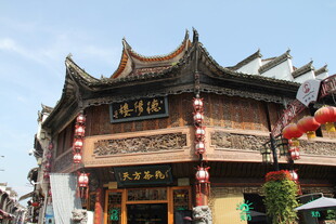 中式古建楼阁 古韵十足