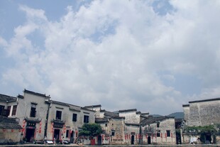 江南风格建筑群