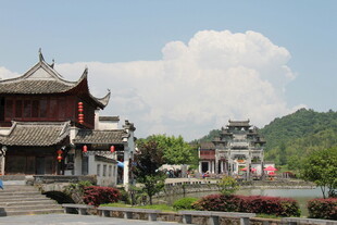 中式古建筑风景