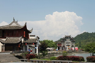 中式古建筑风景