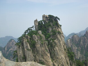 黄山奇峰景观