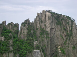 黄山奇峰景观