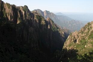 壮丽山景 峡谷巍峨