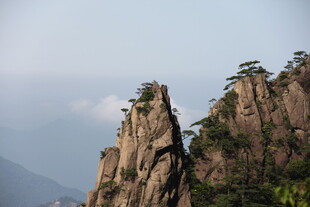 黄山奇峰景观