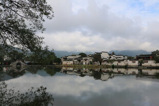 宏村 湖畔村落美景