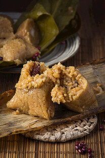 美味传统豆沙粽