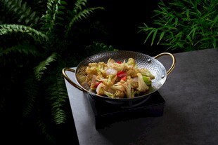 干锅花菜