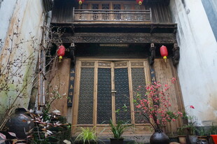 中式古宅大门 古韵悠然