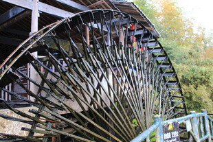 古老水车 传统水利景观