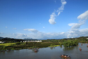 湖畔风光 自然美景如画