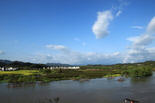 田园水乡风光美景