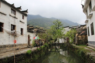 江南水乡古村落景致