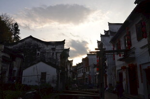 古巷民居 黄昏静谧景致