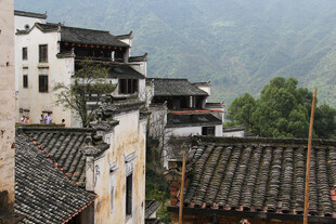徽派古村落建筑景观