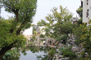 中式园林水景景观