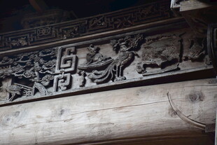 古代精美石雕纹饰细节