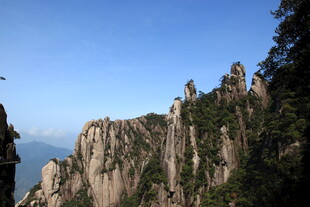 黄山奇峰美景