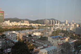 城市远景风光