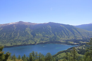 秀丽湖山美景