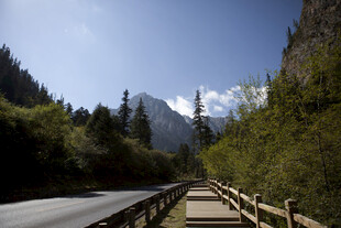 山间公路风景