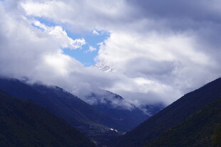 山间云海美景