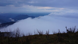 山间云海美景
