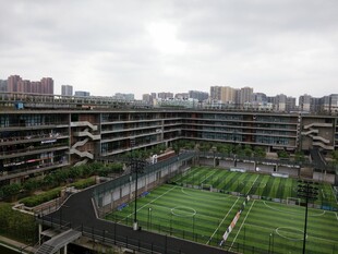 校园全景俯瞰图