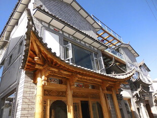 中式传统风格建筑外观