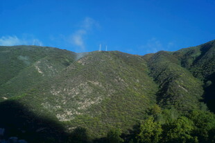 青山蓝天自然美景