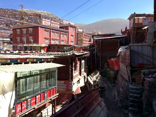 藏区特色建筑景观