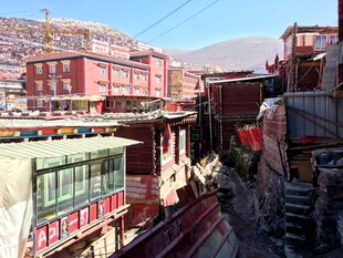 藏区特色建筑景观