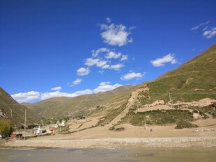 高原河谷风光美景