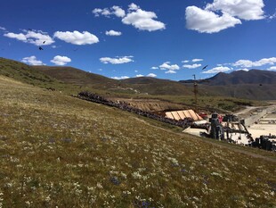 草原乡村风光美景