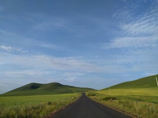 草原公路美景