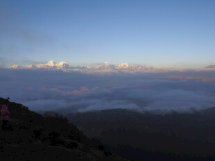 山间云海日出美景