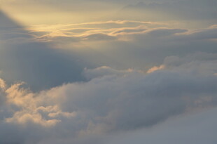 云端霞光 梦幻天空景致