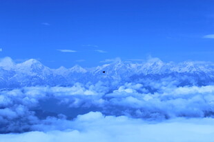 梦幻云海蓝天美景