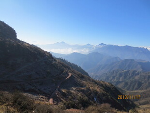 壮丽山景 开阔视野