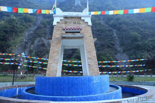 藏式风格喷泉景观