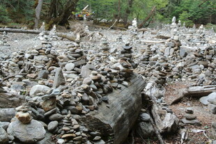 石堆景观 自然中的独特景致