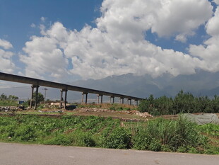 户外高架桥风景