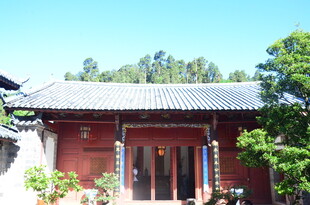 古雅中式建筑 绿植相伴