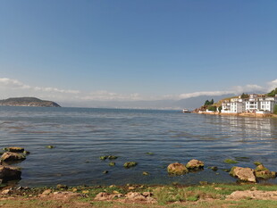 海滨风光 宁静的海边景致